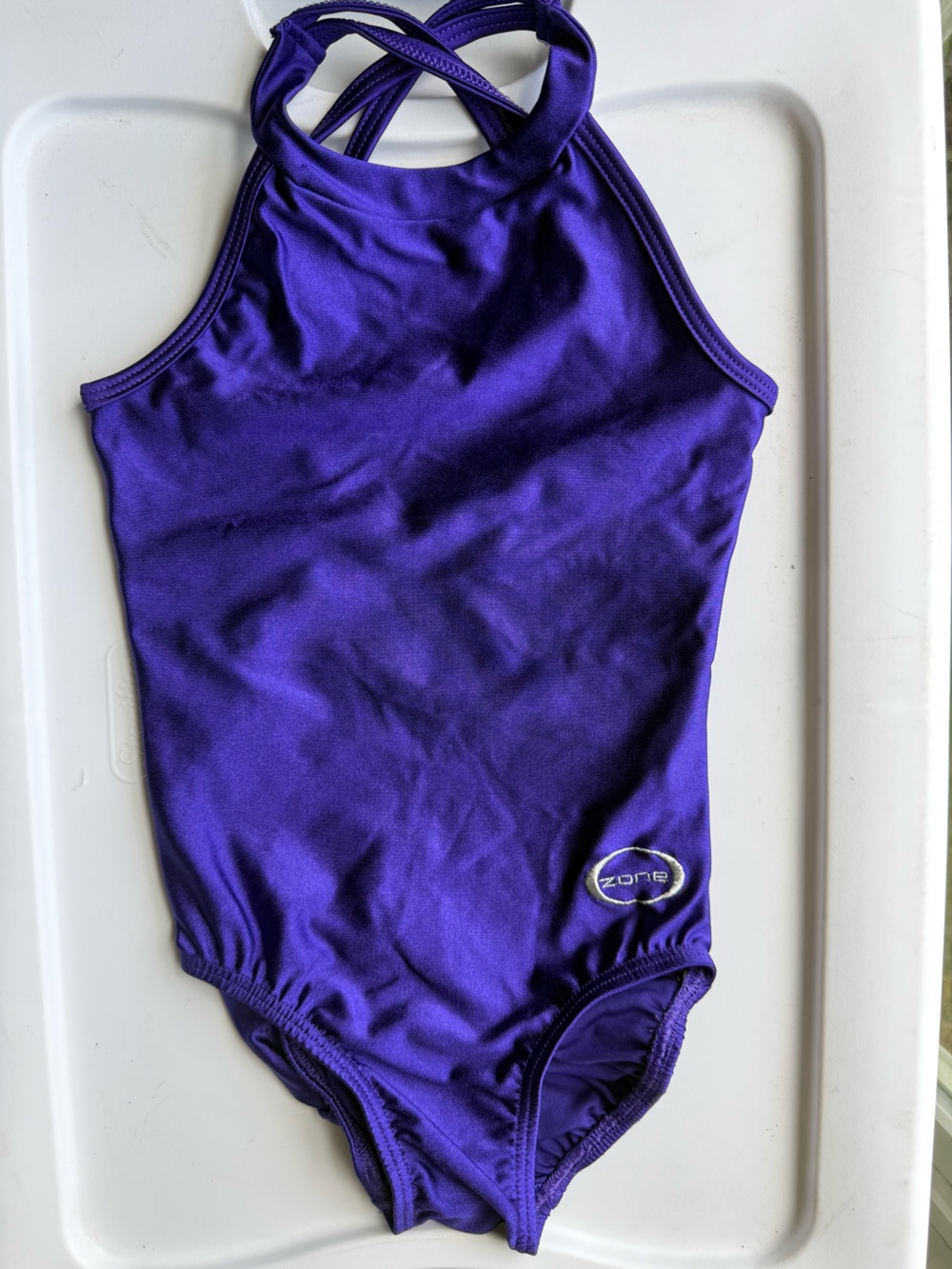 Youth medium purple Ozone leotard